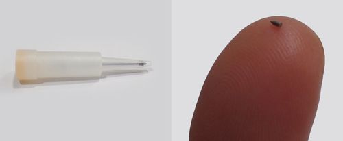 Titan-Mikro-Implantate 0,6mm x 1,2mm: die "Ewige Nadel"
